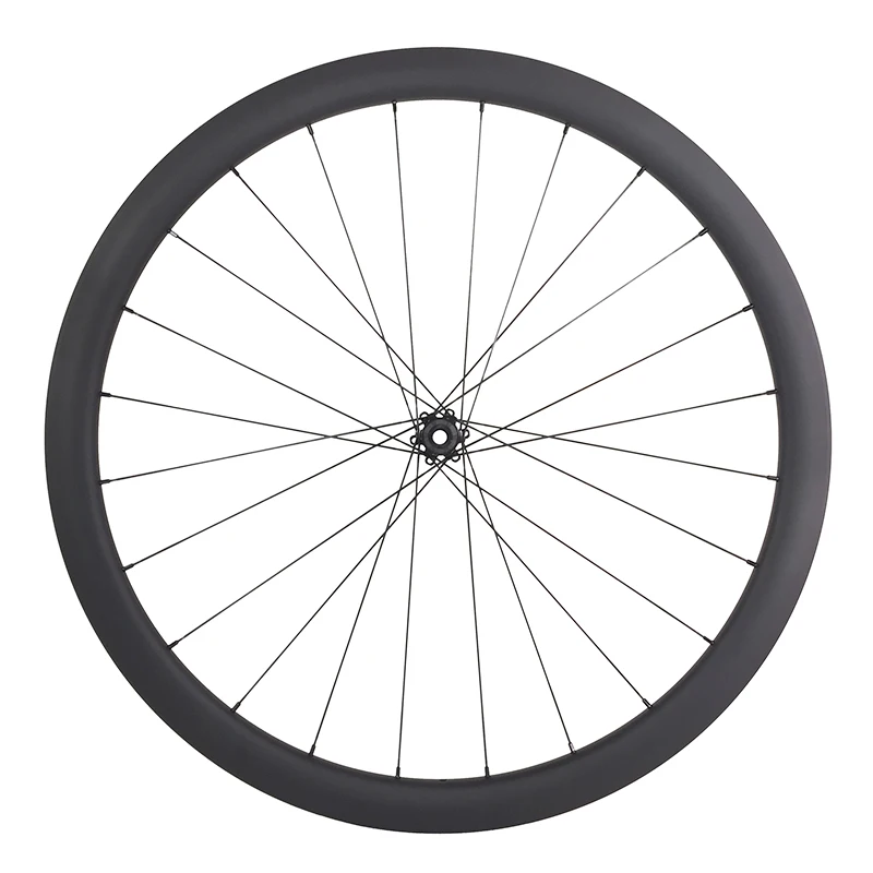 Sale 1340g 700c 42mm asymmetric road disc carbon wheels clincher tubeless 25mm U shape D411SB D412SB 9mm QR 12mm 15mm 135mm 142mm 3