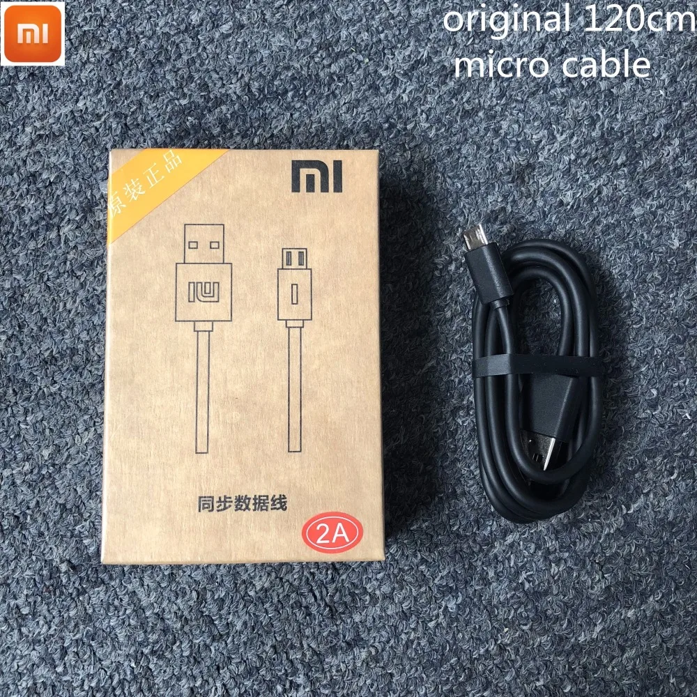 

Original Xiaomi 2A Micro USB Date Cable 1.2m Mobile Quick Charging Cord For Samsung Huawei Xiaomi Smartphones w/Micro Port