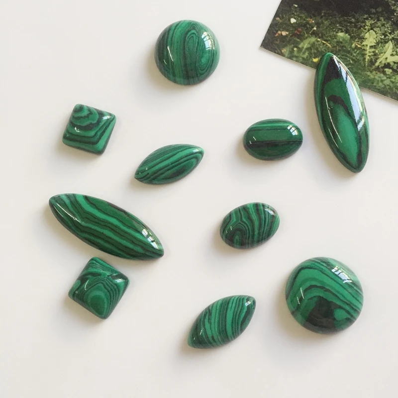 Бисер из натурального павлина полудрагоценный бисер|jewelry beads|semi-precious beadsnatural malachite