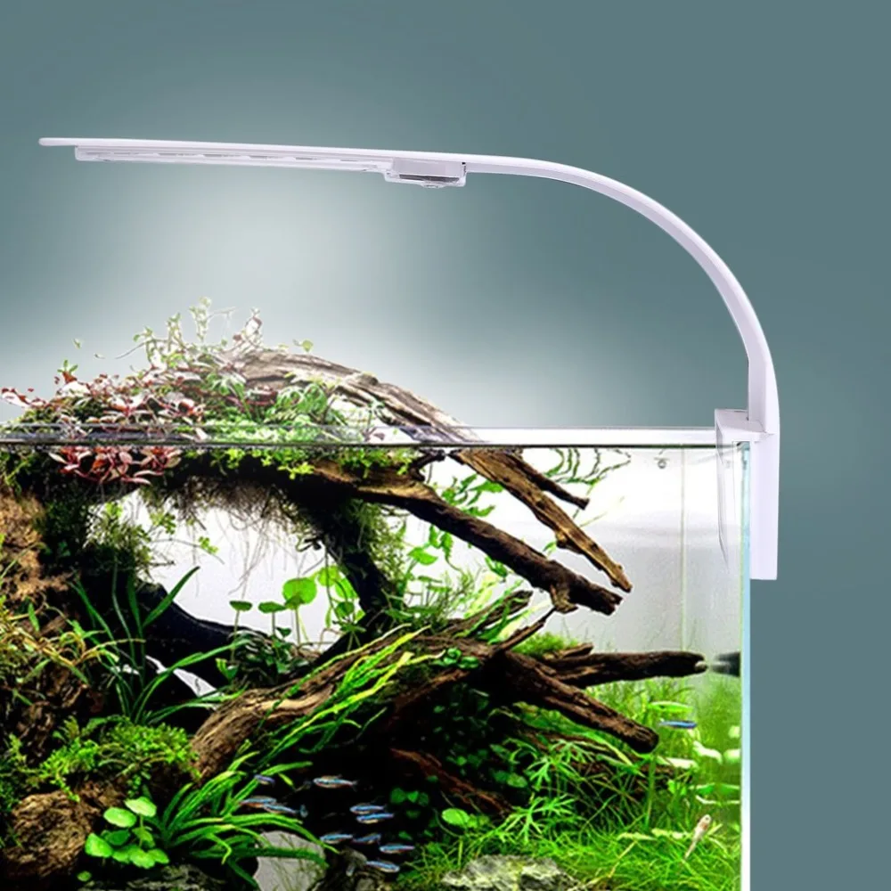 X5W EU/US Plug Super Bright LED Aquatic Plant Lamp Aquarium Light