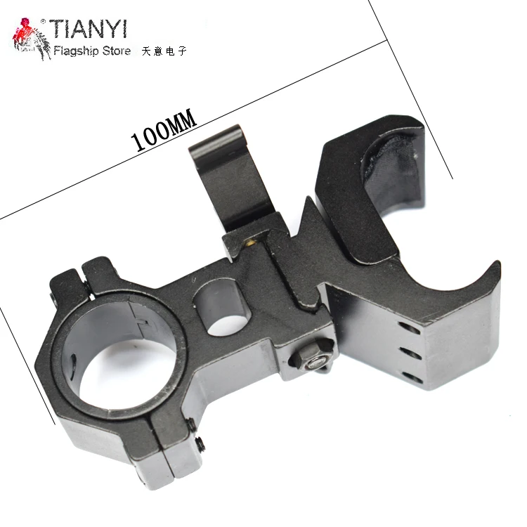 

30mm Low QD Gun Scope Ring Mount 20mm RIS Rail Hunting Shooting Military Flashlight Bracket Holder Base FFlashlight Mount Holder
