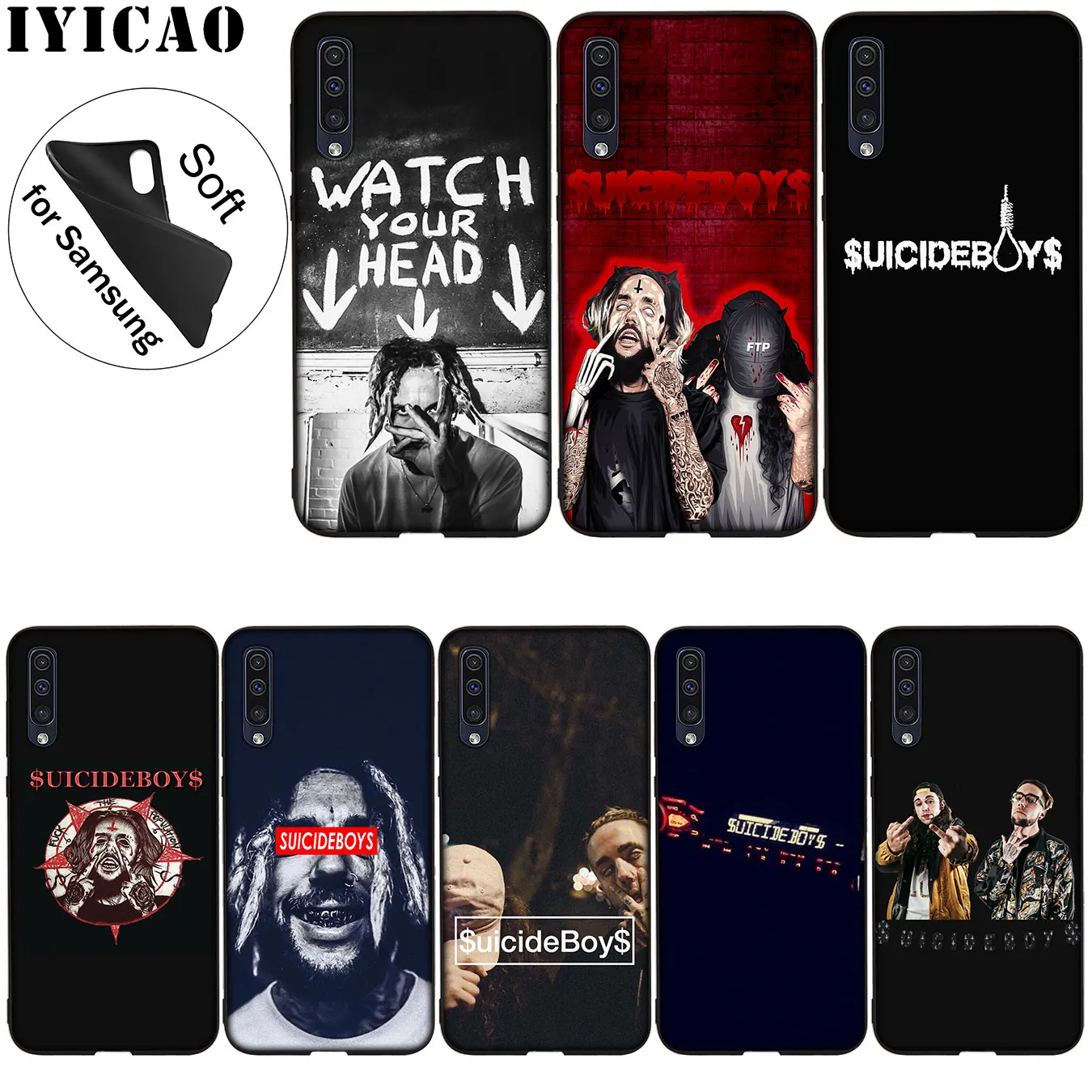 IYICAO $ uicideboy Suicideboys Мягкий силиконовый чехол для Samsung Galaxy A70 A60 A50 A40 A30 A20 A10 A50S A40S A30S A20E