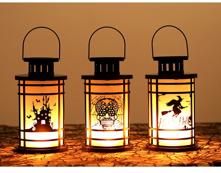 Светодиодный светильник с имитацией пламени, настольная керосиновая ...