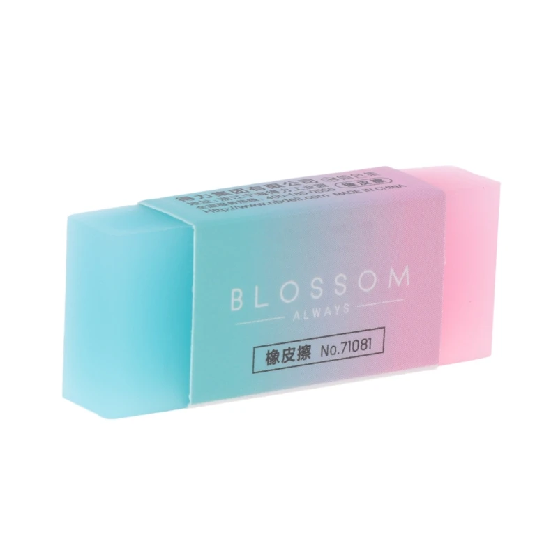 

Soft Durable Flexible Cube Cute Colored Pencil Rubber Erasers For School Kids Drop Shipping Support