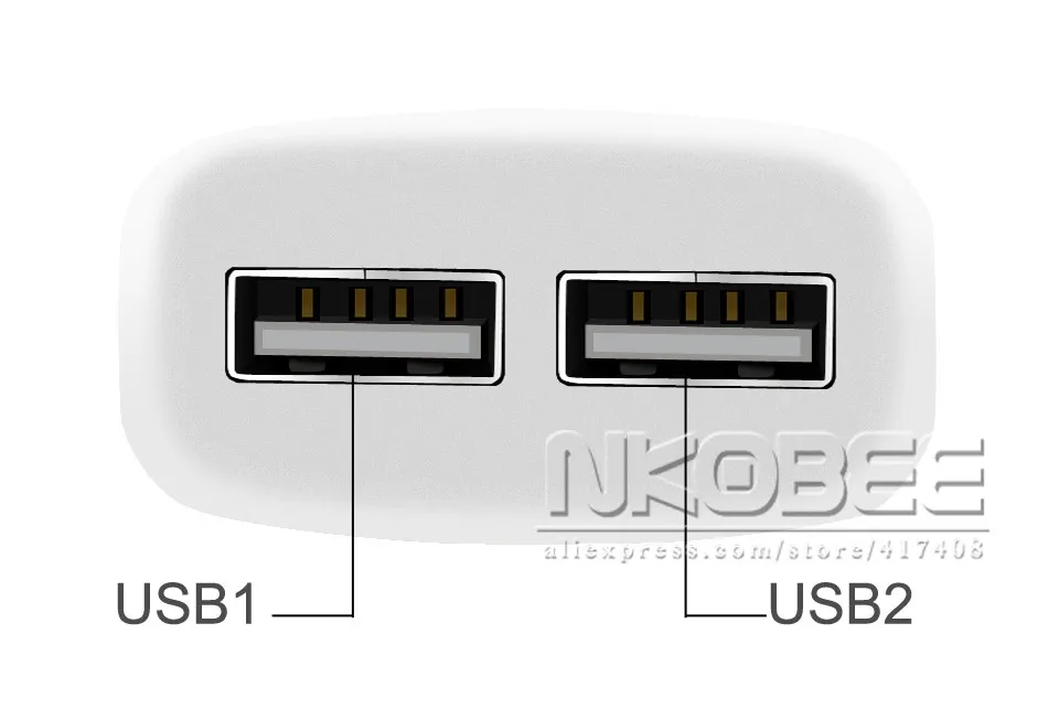 Universal Travel USB Charger Adapter Wall Portable EU UK Plug Mobile Phone Smart Charger for iPhone Tablet (5)