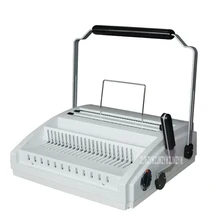 DC-2200 руководство машина для обвязки рулонов многоцелевой офисный инструмент документ пробивая машина A4 бумага перфоратор машина для связывания проволоки