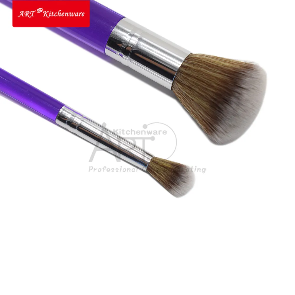 Conjunto de pincéis de maquiagem, kit de pincéis para confeitaria, ferramentas de confeitaria para decoração de bolos