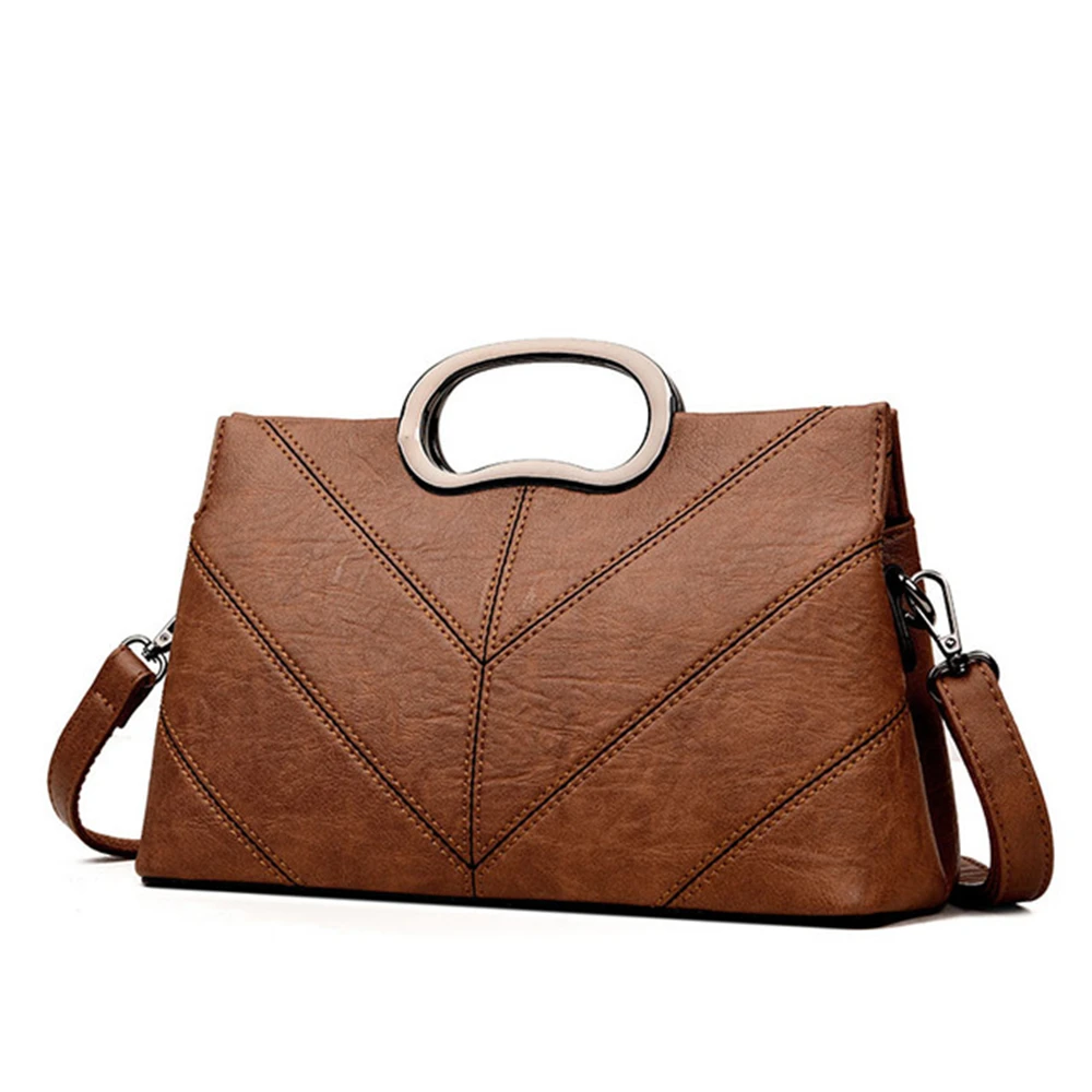 Thread Shell Leather Luxury Handbags Women Bags Designer Handbags High