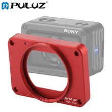 PULUZ Case For Sony RX0 Aluminum Alloy Front Panel+37mm UV Filter Lens+Lens Sunshade+Screws+Screwdrivers Housing For Sony PULUZ Case For Sony RX0 Aluminum Alloy Front Panel+37mm UV Filter Lens+Lens Sunshade+Screws+Screwdrivers Housing For Sony