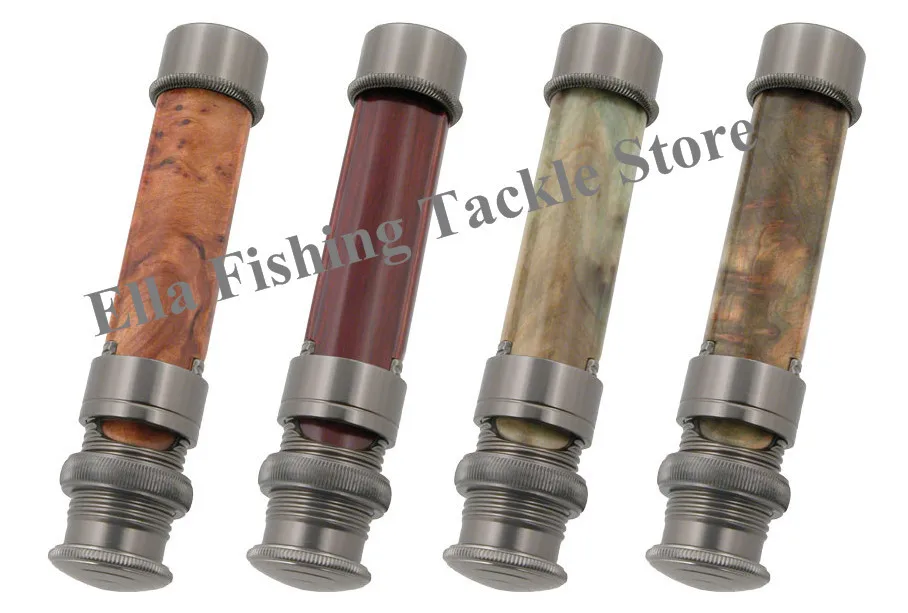 Uplocking Fly Reel Seat Aluminum + wood Fishing rod Reel Seat 16