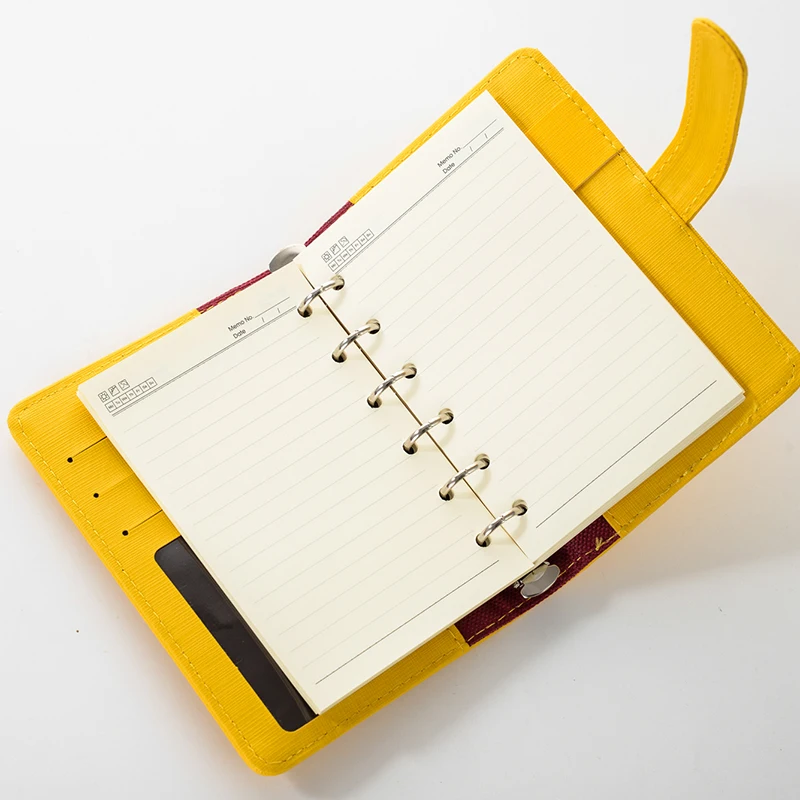 Aliexpresscom Buy Cute Commercial Portable Loose Leaf Notebook A7