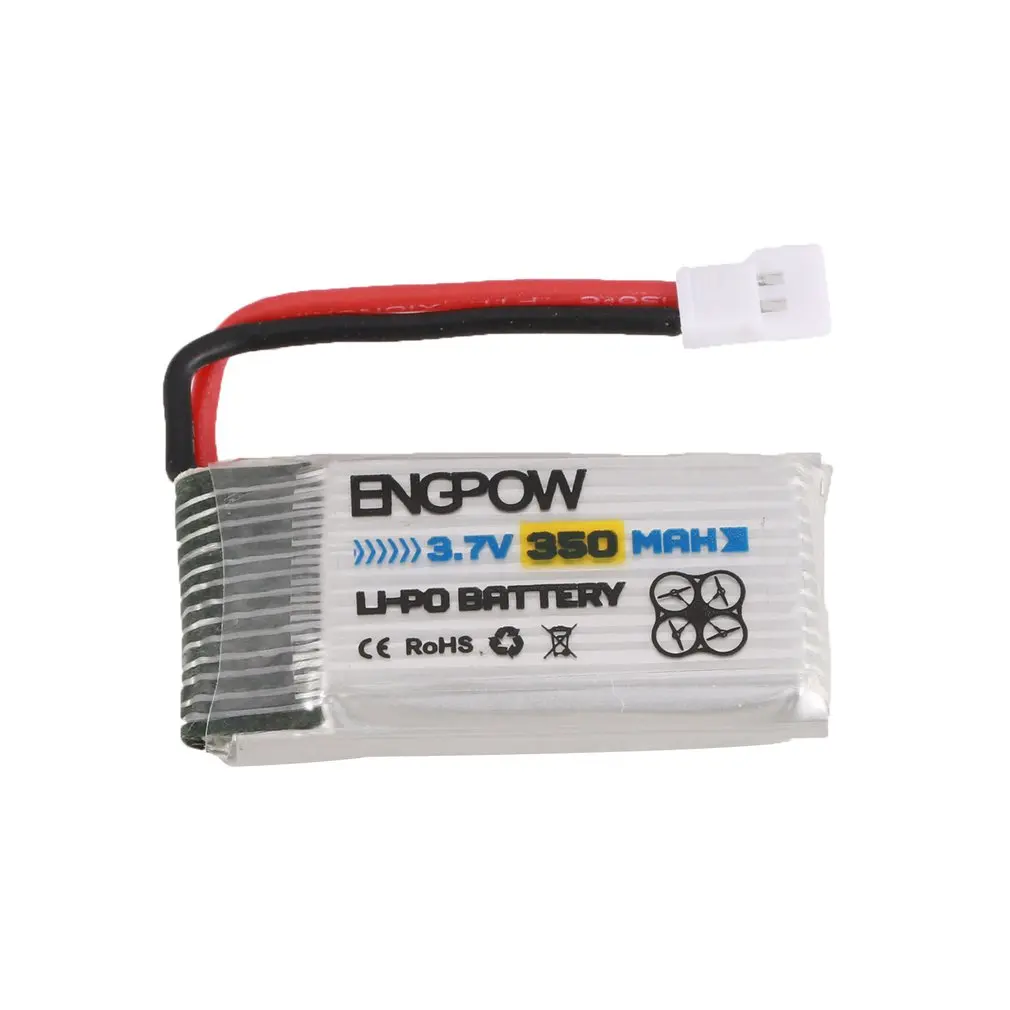 6 шт. Engpow 3,7 в 150 мАч 1S аккумуляторная батарея Lipo Mini PH2.0 разъем для JJRC H36 RC Дрон Квадрокоптер вертолет
