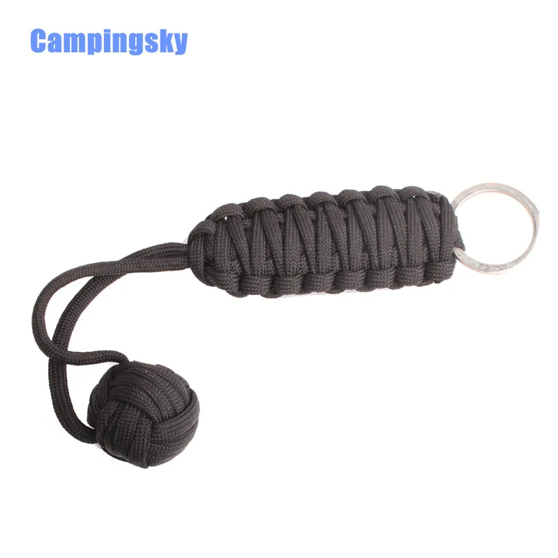 CAMPINGSKY الذاتي الدفاع الحبل القرد القبضة و ضارب paracord مفتاح سلسلة 1 \ CAMPINGSKY الذاتي الدفاع الحبل القرد القبضة و ضارب paracord مفتاح سلسلة 1 \