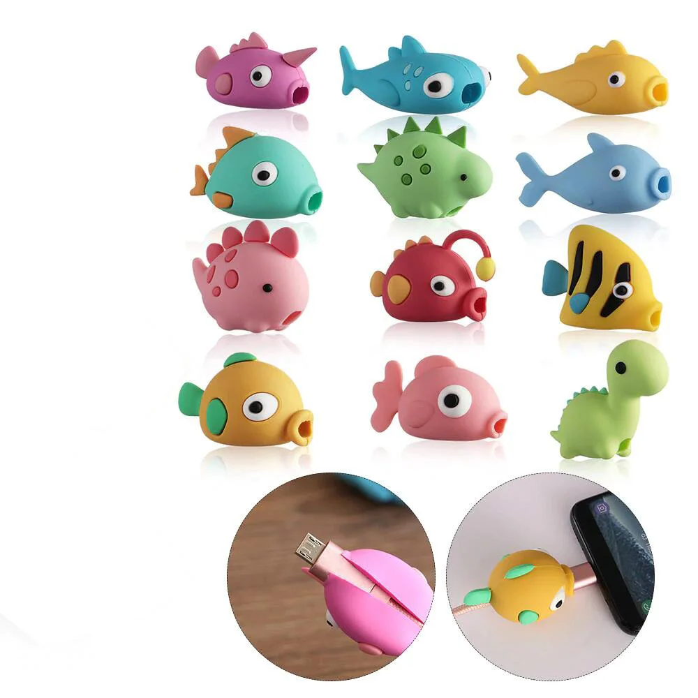 

Usb Cable Protector Animal Charger Line Protection Cable for Iphone 8 7 Android Universal Winder of Ochrona Na Kabel Accessories