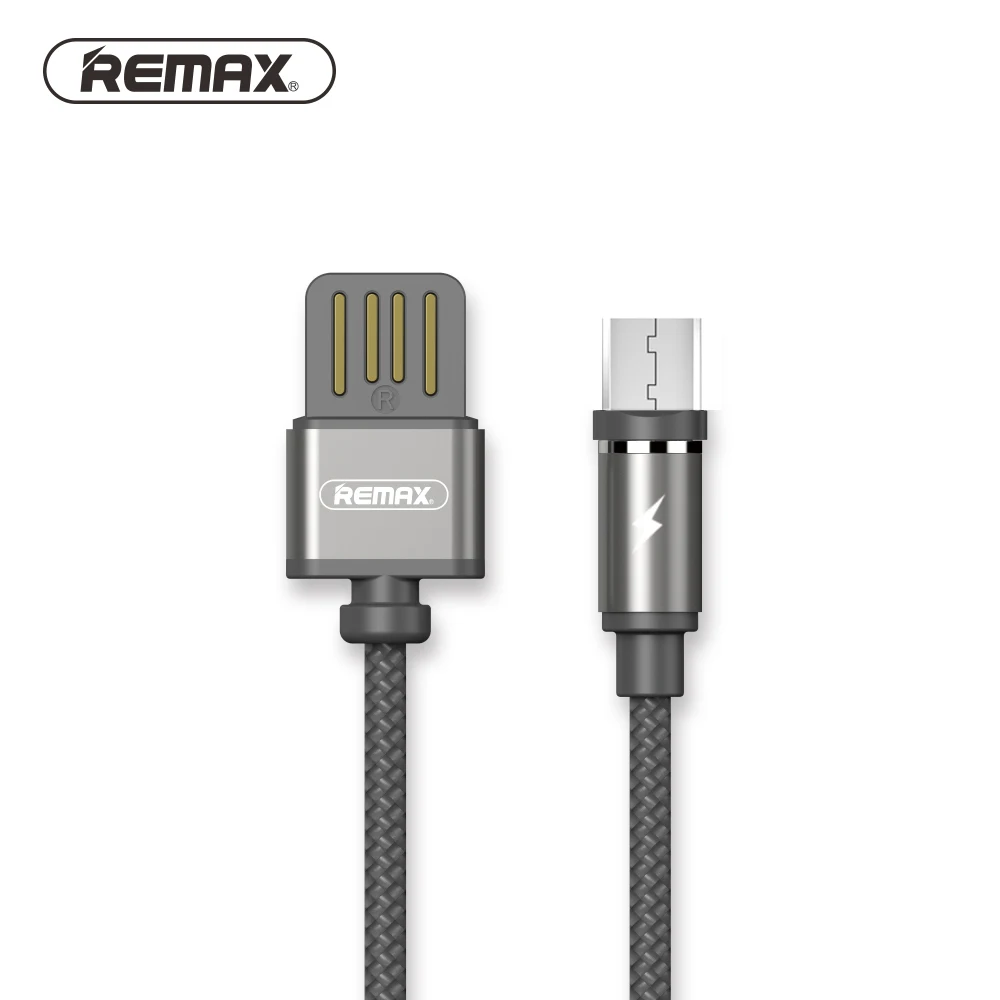 Магнитный кабель micro usb Remax со светодиодной подсветкой для samsung S7 xiaomi зарядный 8