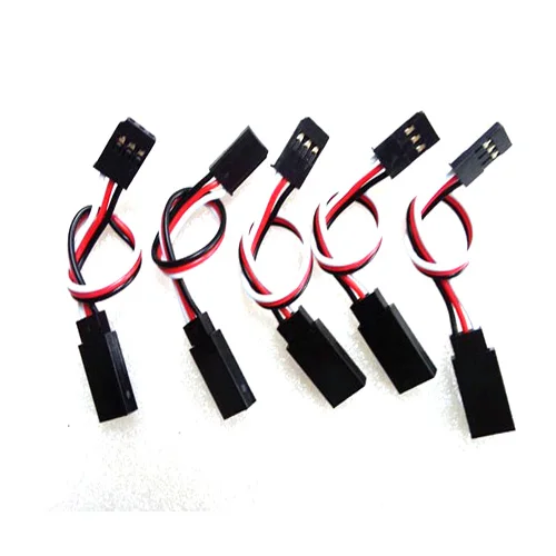 100 шт./лот мм 10 см 22AWG Servo удлинитель свинцовый кабель для Futaba JR дистанционного