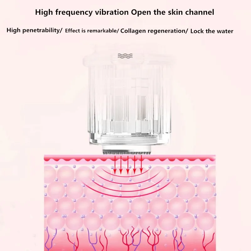 Нано микроиглы инъекции воды Пистолет Мезотерапия гидролифтинг воды инжектор иглы