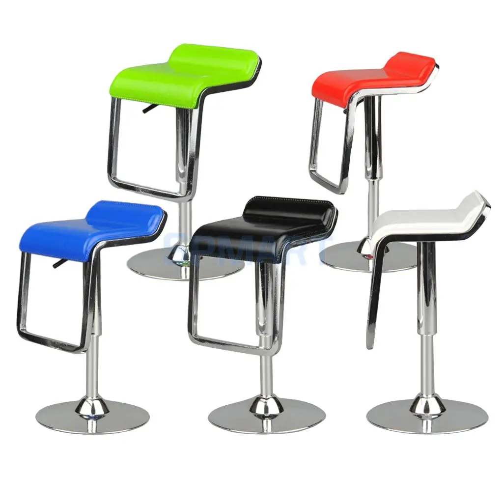 1/6 Scale Square Swivel Chairs Pub Bar Stools Furniture for 12