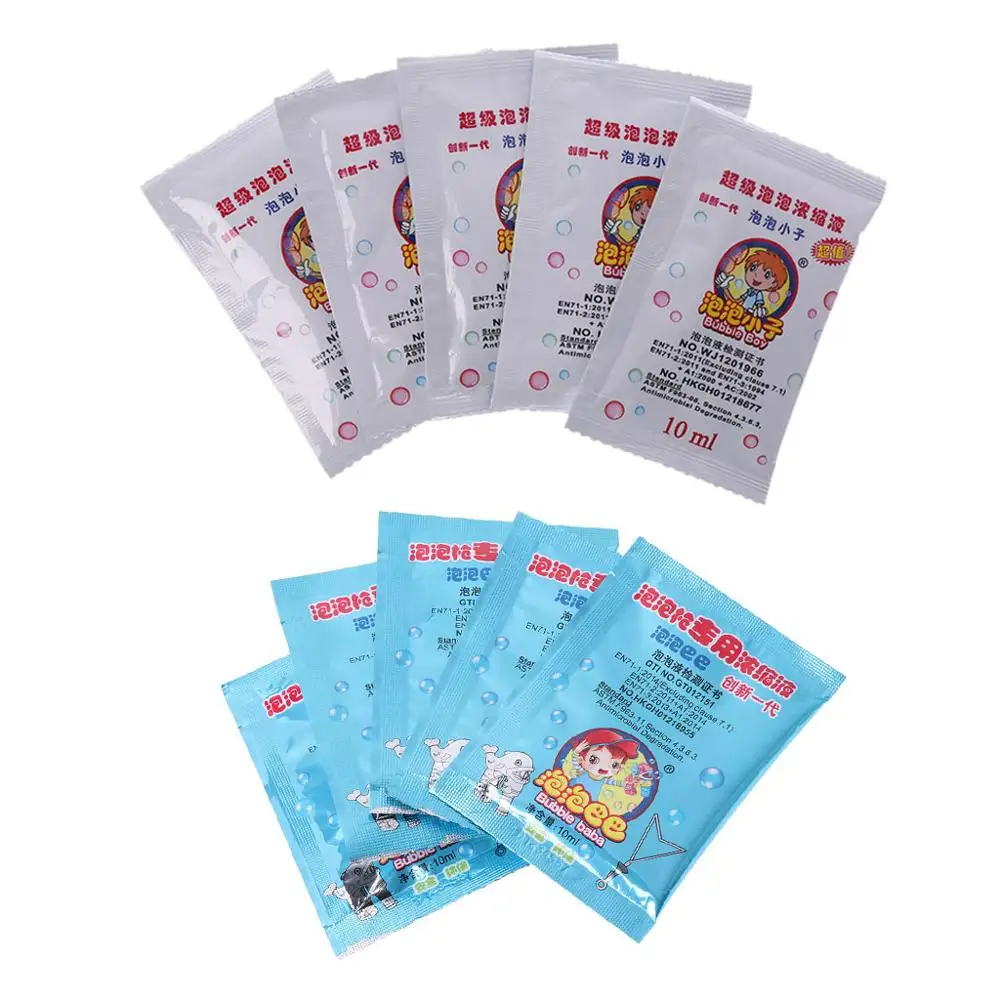 

50ml Concentrate Soap Water Bubbles Liquid Bubble Gun Accessories