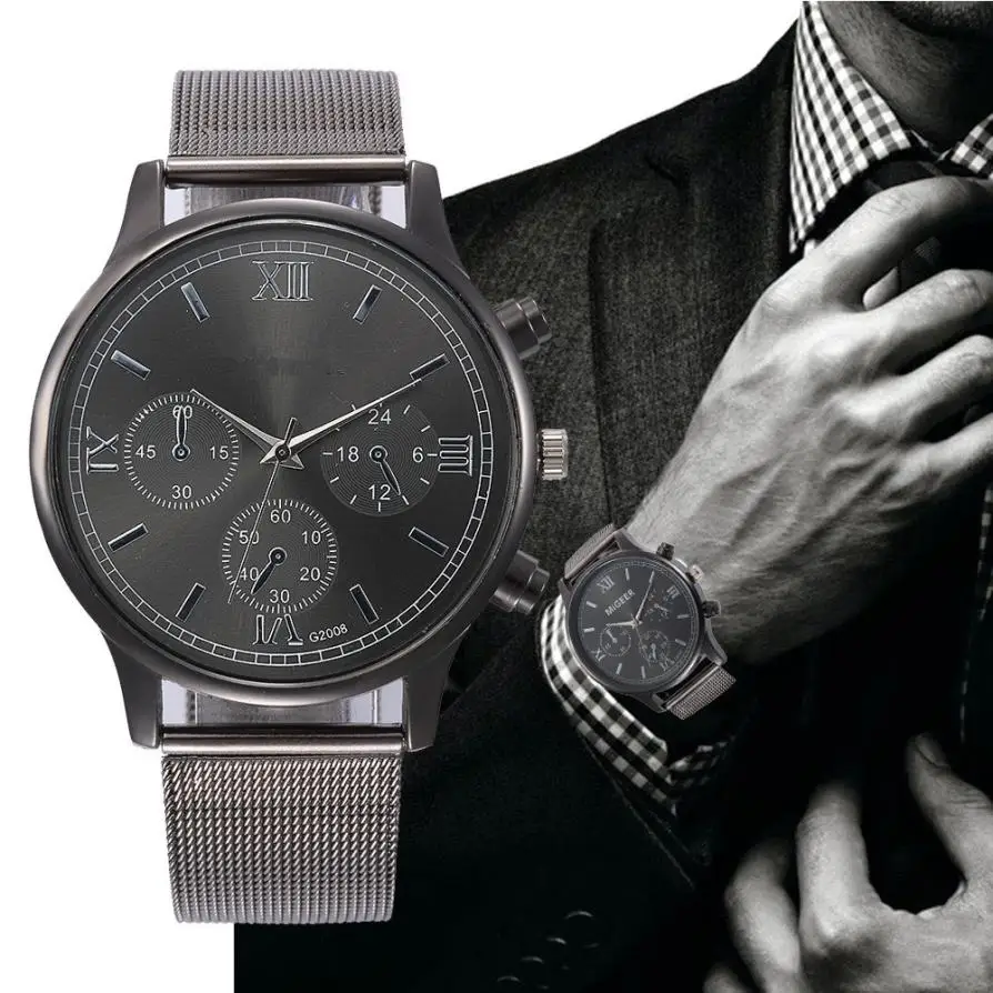 

Watch Men Relogio Masculino Fashion Casual Wrist Watch Top Brand Luxury Stainless Steel Reloj Hombre Watches 18MAY22