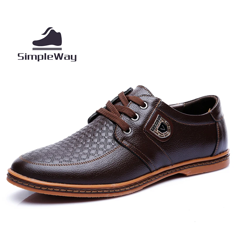 Men shoes casual luxury brand genuine leather large size 29 cm 45 46 47 48 brogues