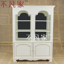 Bjd 1:6 миниатюрная мебель высококачественный белый элегантный шкафы