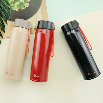 

Free Custom Fashion Golia Vacuum Flasks 304 Stainless Steel Thermos Cup 450ml Portable Outdoor Drinking Water Bottle Gift Mug