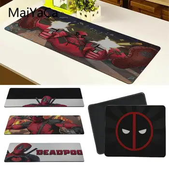 

MaiYaCa New Design Deadpool gamer play mats Mousepad Free Shipping Large Mouse Pad Keyboards Mat