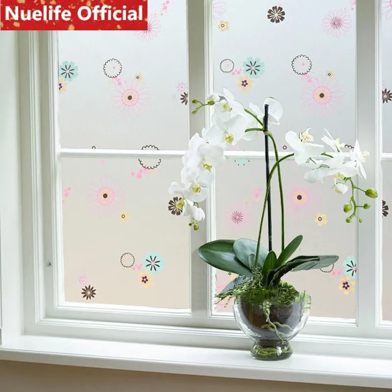 45x200 см стеклянная пленка в деревенском стиле для спальни, ванной ...