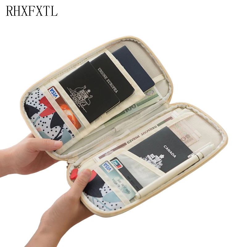 RHXFXTL брендовый органайзер, Обложка для паспорта, Обложка для паспорта, держатель, посылка для карт, кредитный держатель для карт, кошелек, аксессуары для путешествий, сумка H27