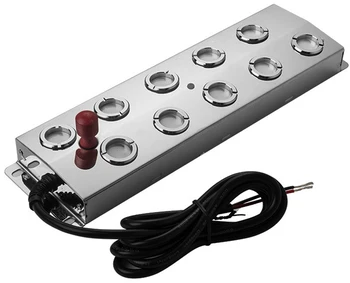 

5000ML/H DC 48V 10 Heads Ultrasonic Air Humidifier Mist Maker Stainless Steel Ultrasonic Cleaner Nebulizer Fountain Atomizers