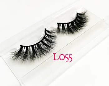 

Wholesale 3D mink lashes 100% Real Siberian 3D Mink Full Strip False Eyelash Long Individual Eyelashes Mink Lashes Extension 12