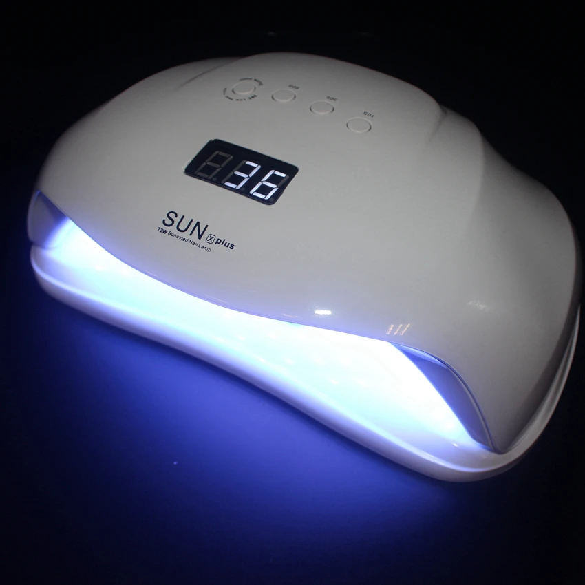 

72W Electric Nail Dryer LED UV lamp For Curing Gel Polish Infrared Sensor Manicure Quick Nail Dryer lamp Nail Art Tools Machine