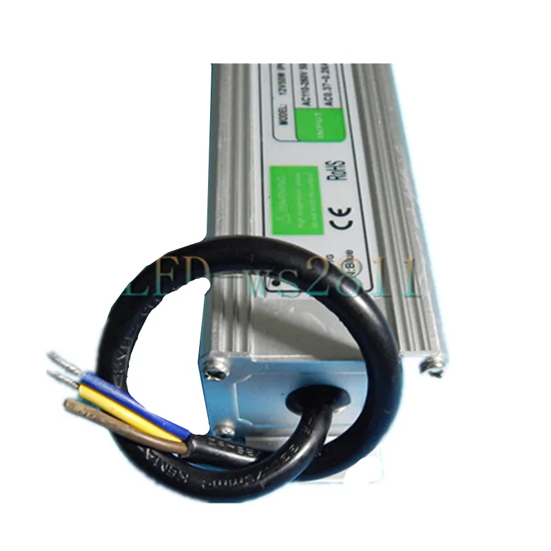 AC 110 260V к DC 12V 50W Водонепроницаемый IP67 источник питания открытый электронный
