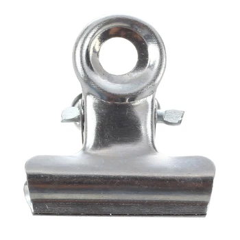 

12 PCS Silver Tone Metal Office Paper Document Binder Clips 20mm