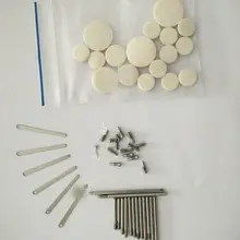 2 комплекта кларнет запчасти для ремонта, винты, запчасти+ подушки для кларнета полный набор из 17 подушек аксессуары для кларнета