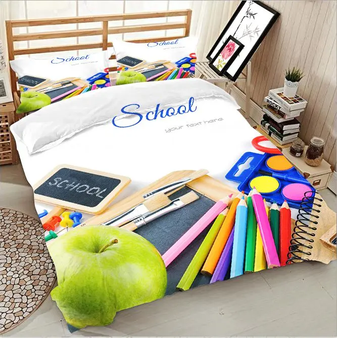 

Digital 3D effect sheets quilt custom cartoon dog