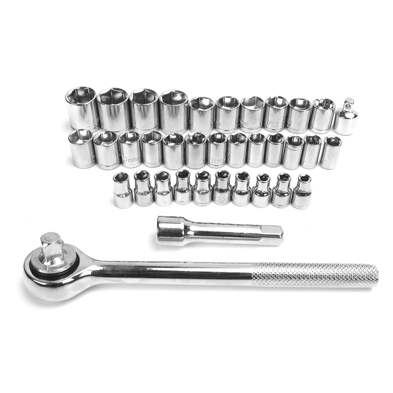 ￡24.31 Workpro 165pc Home Tool Set Household Tool Kits Ratchet Wrench