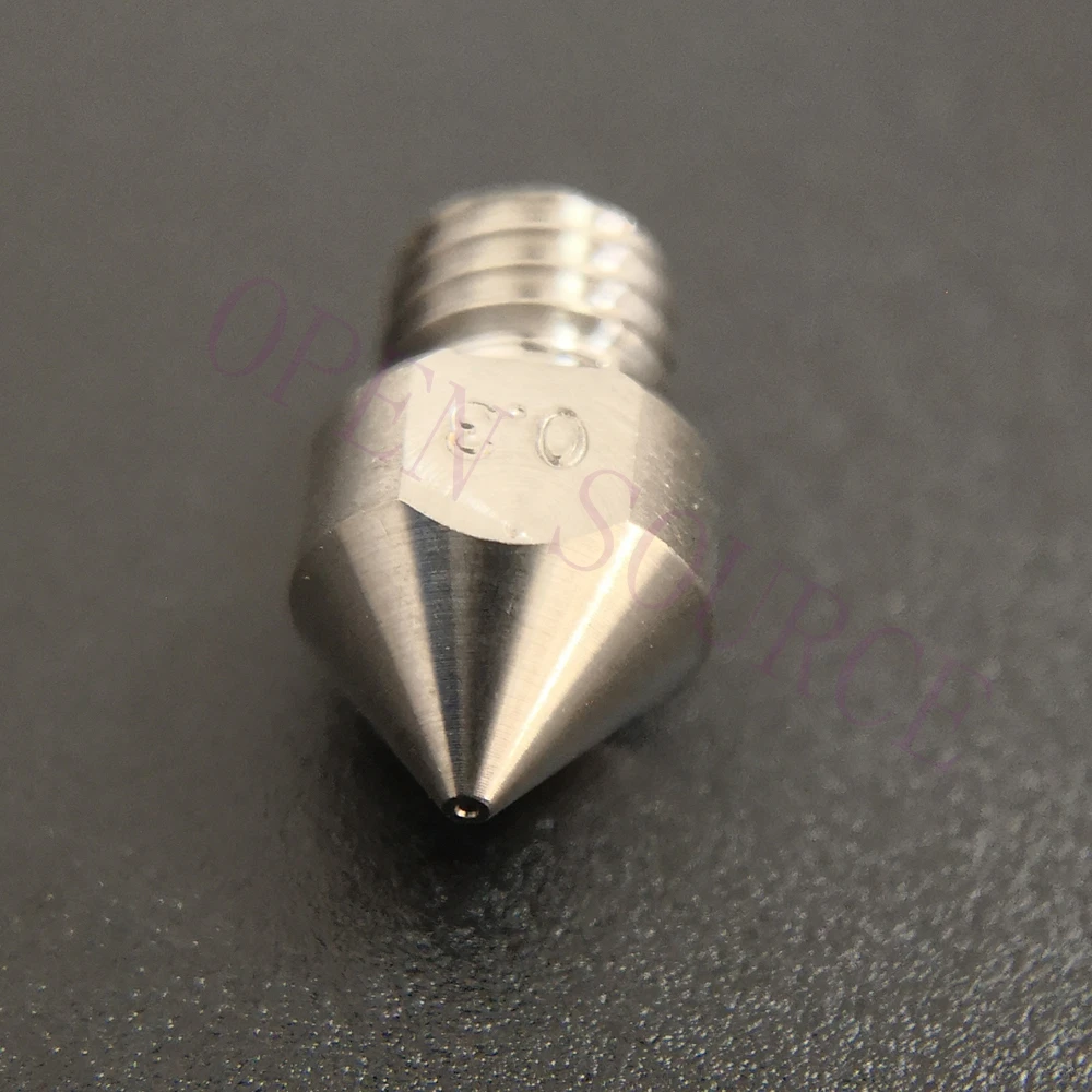 2 шт. форсунка MK8 из титанового сплава для экструдера Micro Swiss CR10 Creality CR 10 Ender 3