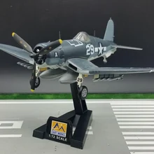 1: 72 масштабная модель игрушки Второй мировой войны США F4U-1 модель истребителя труба ручные коллекционные модели