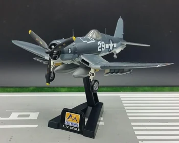 

1:72 scale model toy World War II United States F4U-1 fighter model Trumpet hand Collection models
