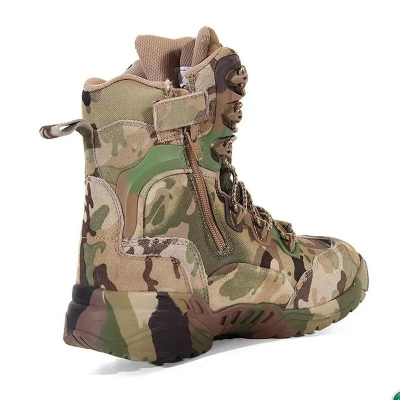 Камуфляжные уличные ботинки; мужские армейские ботинки в военном стиле; тактические ботинки; обувь для пешего туризма; спортивные ботильоны; ботинки для альпинизма; сезон осень
