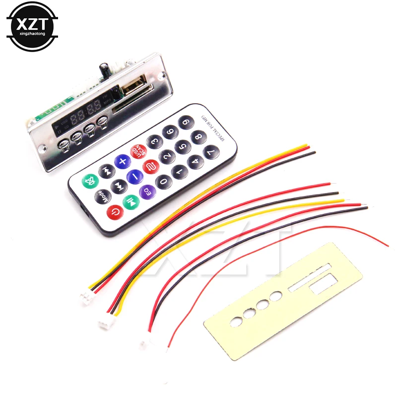 

Newest Arrival HIFI Bluetooth MP3 Decoder Board Decoding Player Module Support FM Radio USB/TF LCD Screen + Remote Control