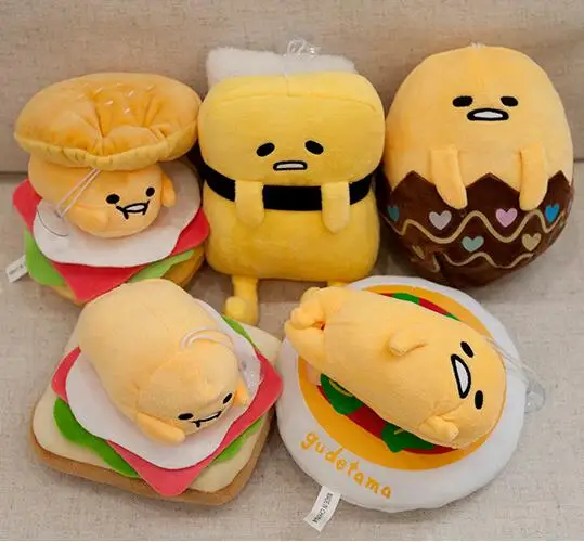 Candice guo плюшевая игрушка чучела кукла суши gudetama ленивое яйцо kawaii сэндвич