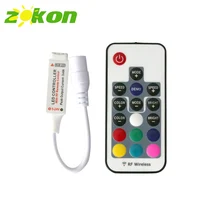 Mini RGB Led Controller 12V RF Wireless 3 Channels 17 Keys Remote Control for SMD 5050 RGB Led Strip Light Module Lighting