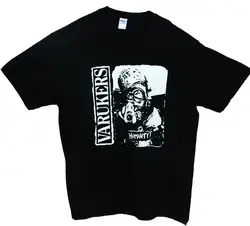 В varukers футболка в стиле панк-рок разряда хаос Великобритании Unisex Tee размеры Размеры S M L XL xxl