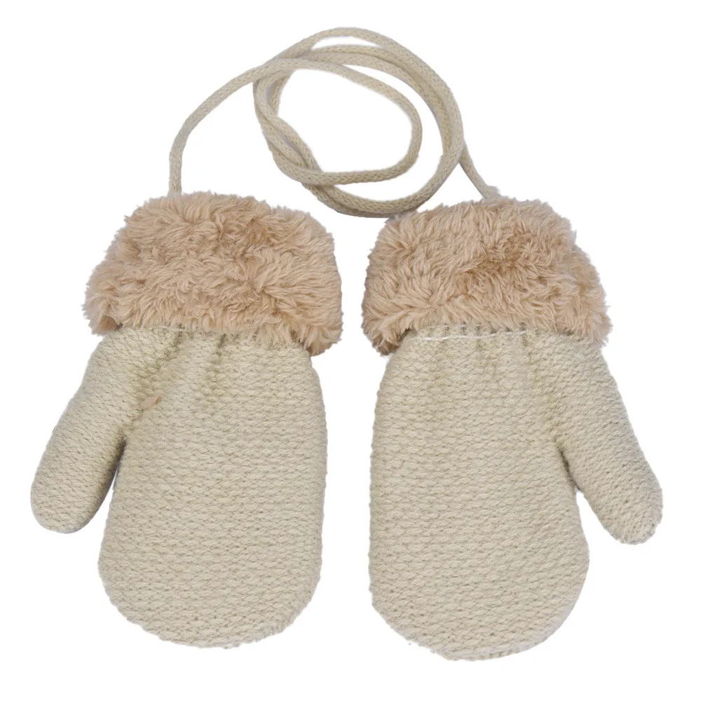 Новые рождественские перчатки для мальчиков и девочек, теплые зимние перчатки для девочек, guantes princesa G