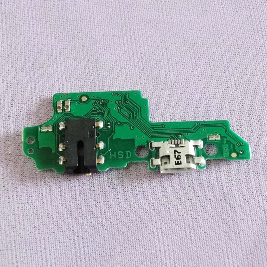 

USB Charging Port Flex Cable For Huawei Honor 7X Mic Microphone Earphone Plug Dock Charger Connector Board