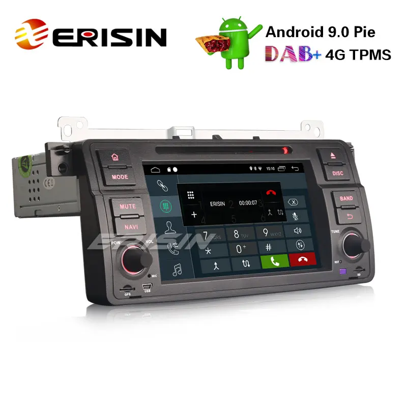 Top Erisin ES3546B 1 Din 7 inch Car DVD Player Android 9.0 Car Stereo GPS Satnav DAB+ 4G for BMW E46 1 Top Erisin ES3546B 1 Din 7 inch Car DVD Player Android 9.0 Car Stereo GPS Satnav DAB+ 4G for BMW E46 1