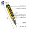 Digital Test Pencil Multifunction AC DC 12-250V Tester Electrical LCD Display Voltage Detector Contact Test Pen for Electrician ► Photo 2/6